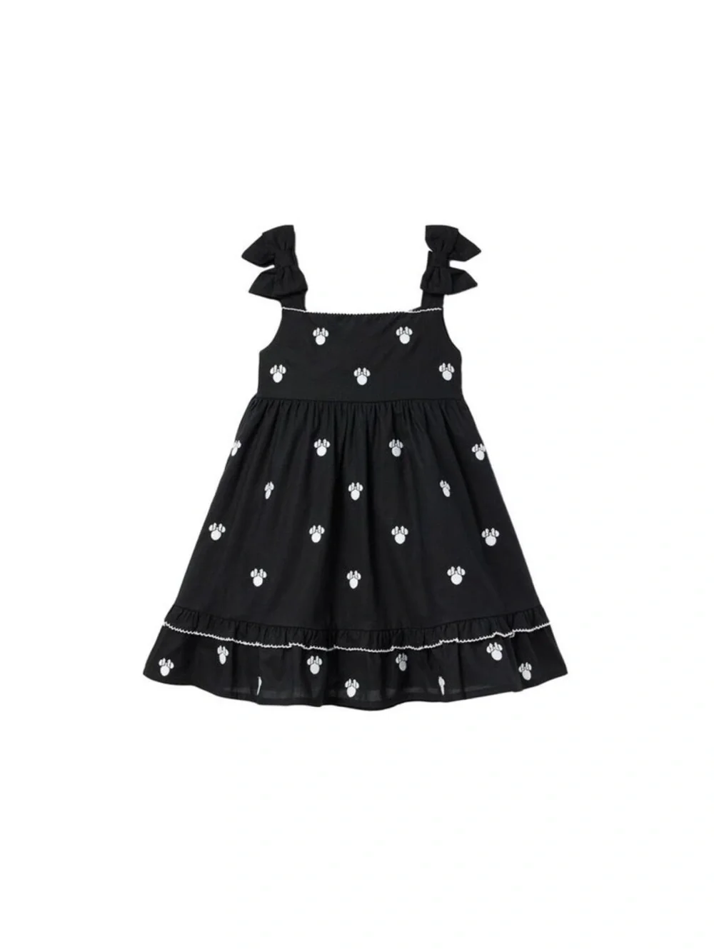 Janie and Jack x Disney Minnie mouse bow Strap Dress